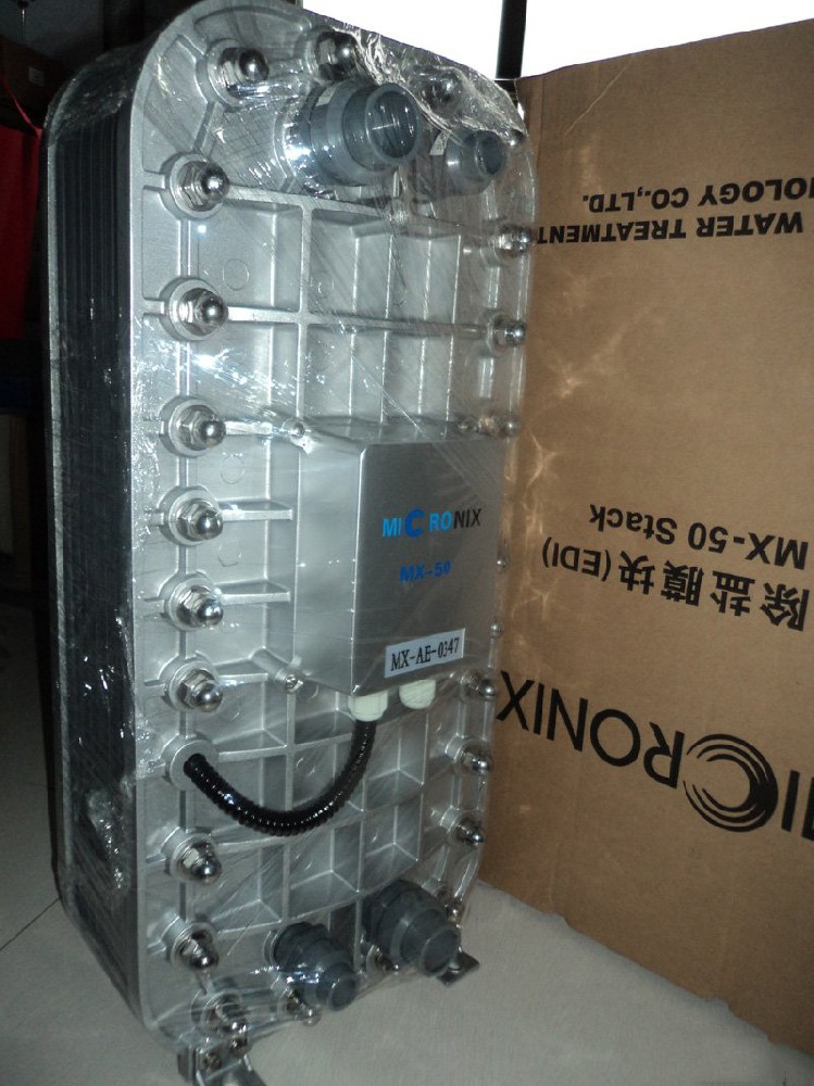 麦克尼斯EDI模块MX-50对进水电导率的要求是多少μS/cm？