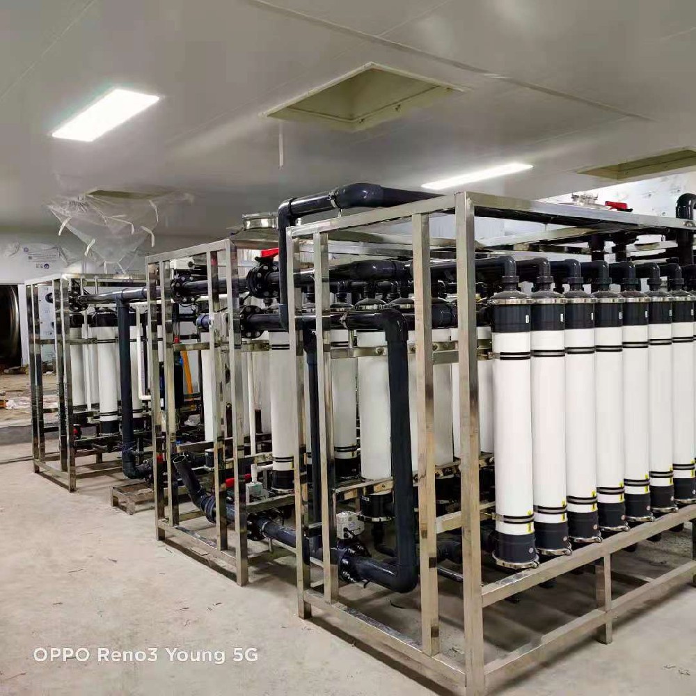 市政污水中水回用绿化冷却水，超滤前置袋式过滤器与杜邦SFP-2860怎么搭配